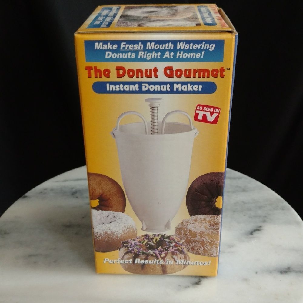 THE DONUT GOURMET Instant Donut Maker With Instructions‎